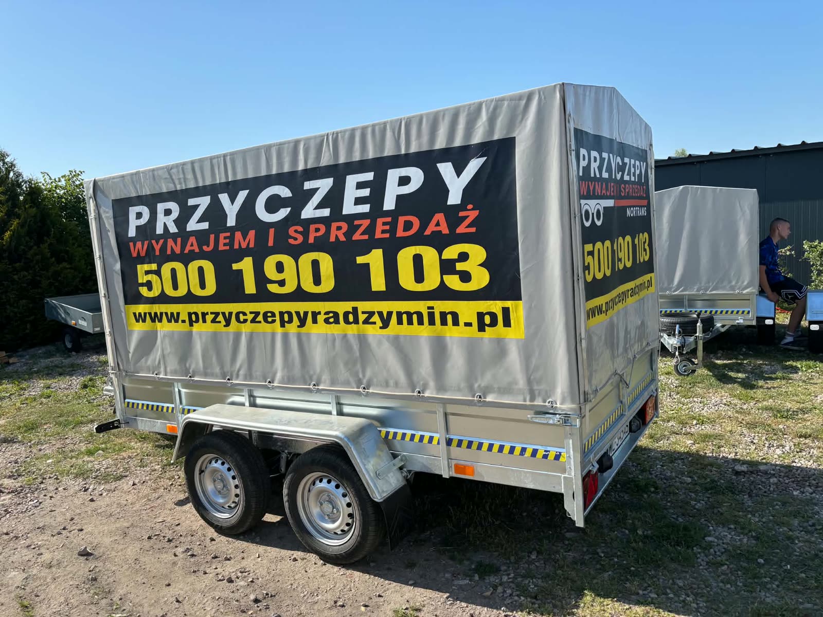 Przyczepa NORTRANS 83